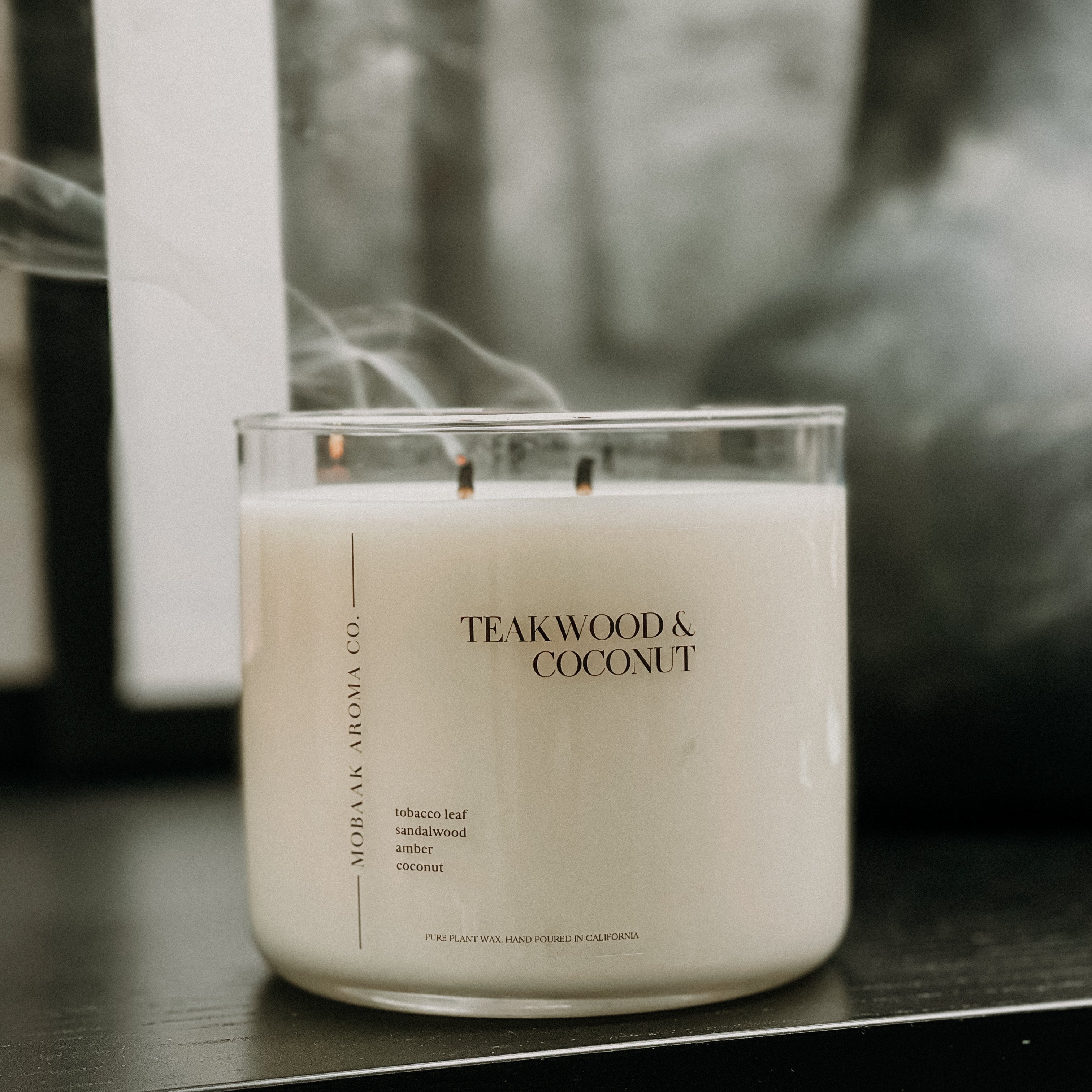 Teakwood & Coconut Candle